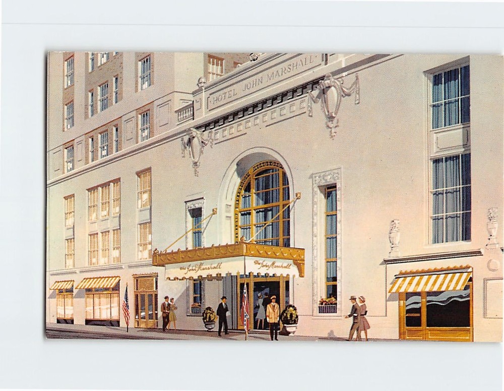 Postcard The John Marshall Richmond Virginia USA