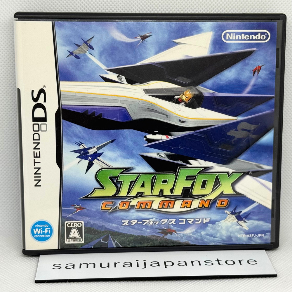 Star Fox Command Nintendo DS NDS Used Tested Japanese ver with Case