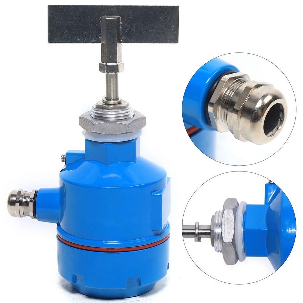 Rotary Paddle Level Sensor Level Switch Fit Powder Bin Detect Control Switch 24v
