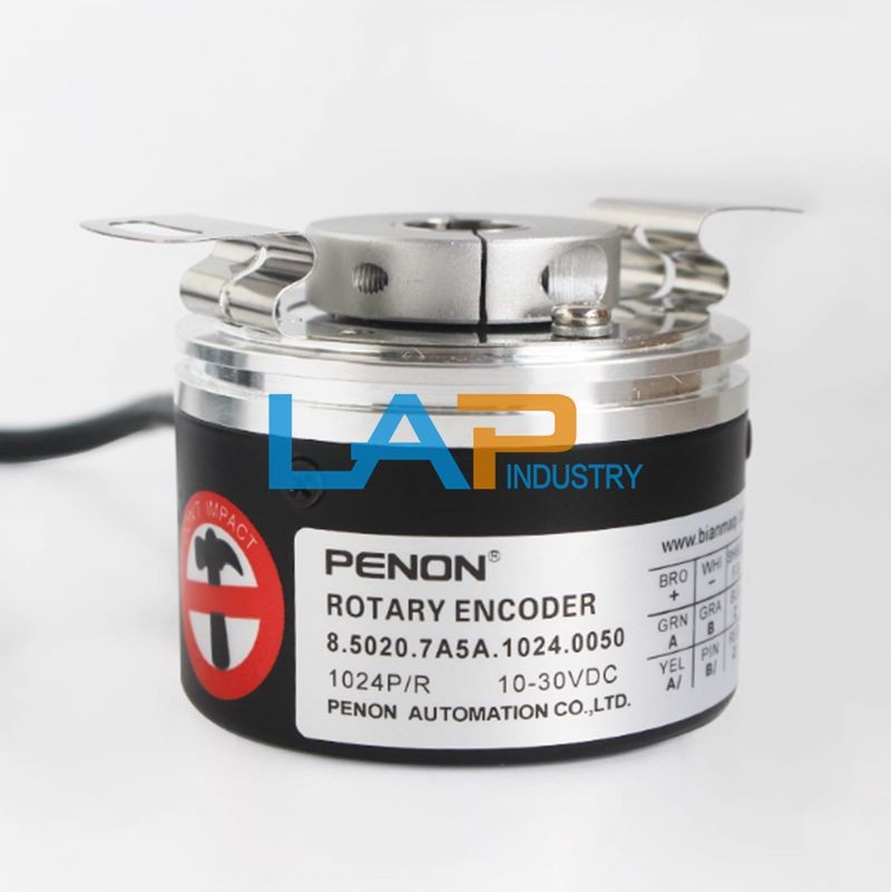 1PCS New For 8.5020.7A5A.1024.0050 Rotary Encoder 1024P/R 10-30VDC