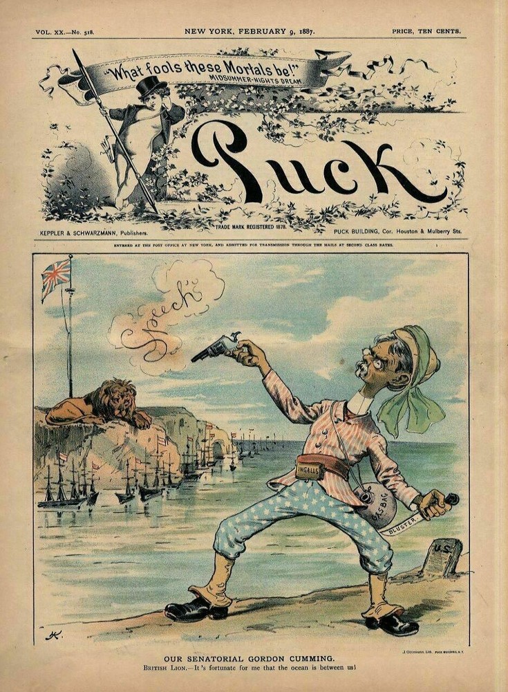 British Lion Navy Ship Flag Fortunate Ocean Senator Ingalls