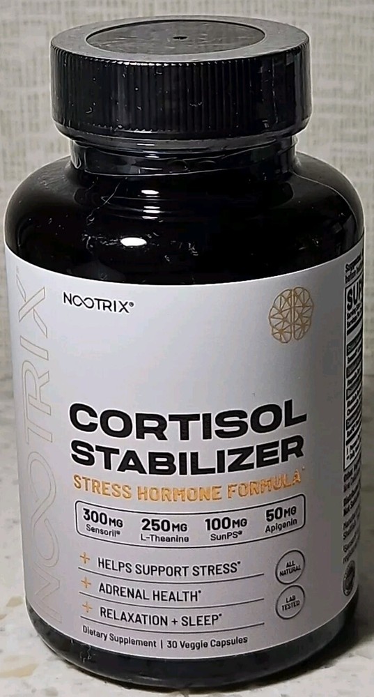 Nootrix Cortisol Manager & Stabilizer Supplement Supports Deep Sleep Relaxation