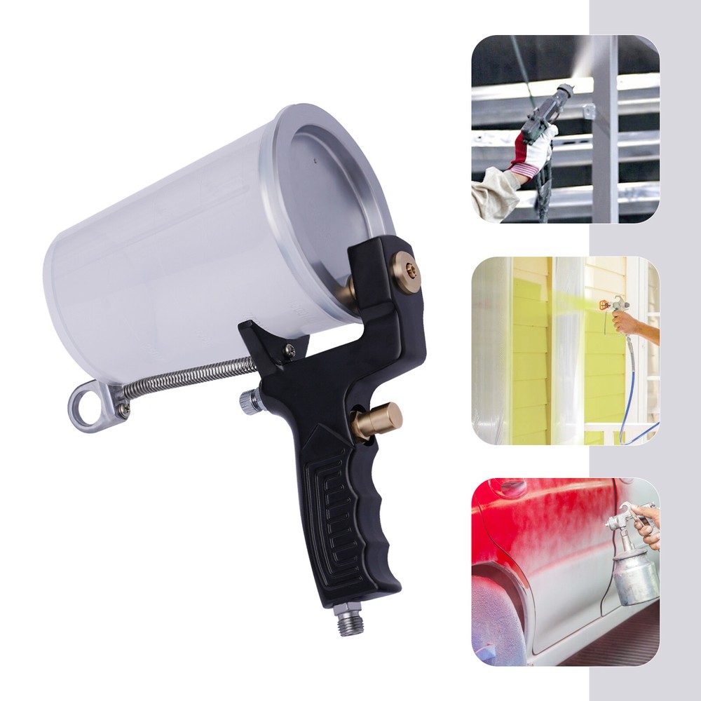 Gel Coat Spray Gun with Nozzles and Cup for Resin Application