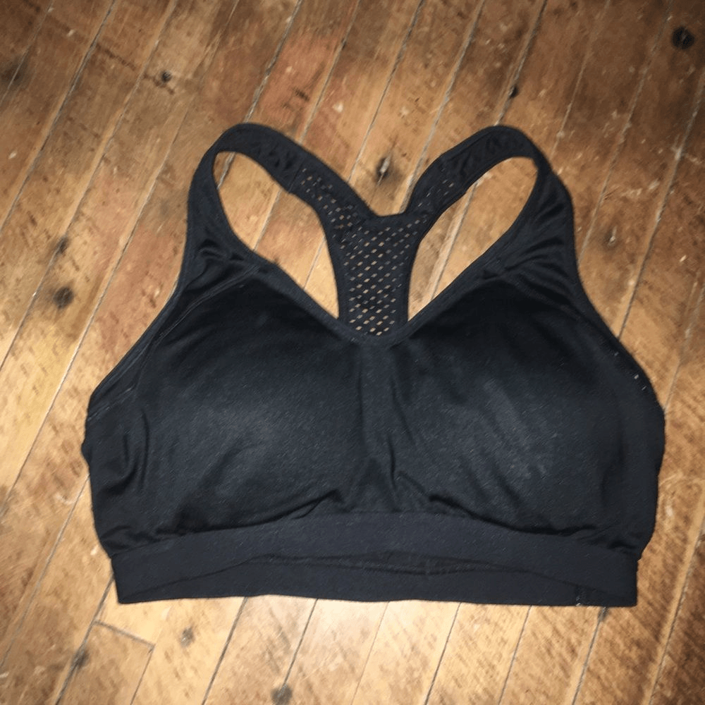 Reebok racer back athletic workout bra