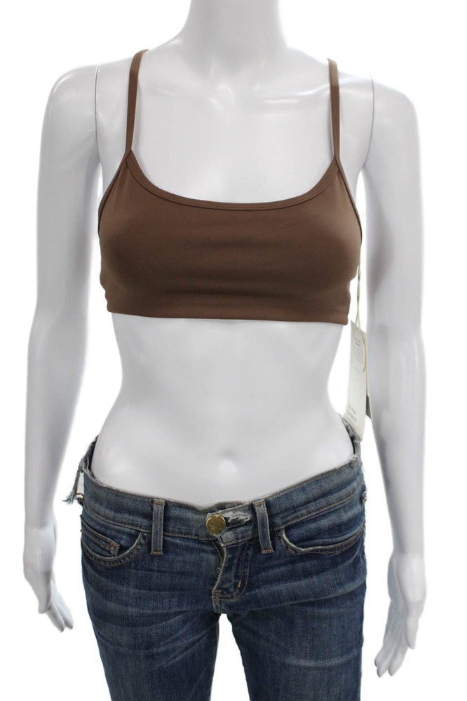 Vuori Womens Racerback Casual Sports Bra Brown Size XSFree Shipping in US $100+ Orders | $6.95 Orders Below