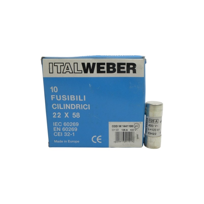 Italweber 1441100 Ch22 400V 125A (Pkg Of 10) Nsmp
