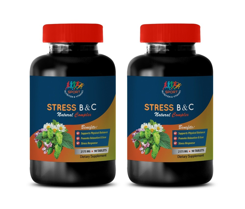 energy boost men - STRESS NATURAL COMPLEX - blood pressure natural remedy 2 BOTT
