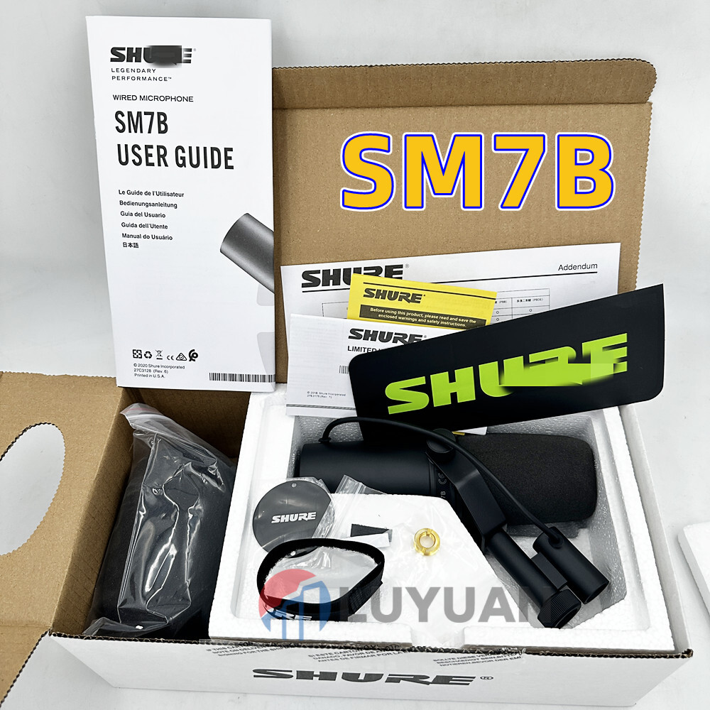 New SM7B Vocal Broadcast Microphone SM7B /  Cardioid Dynamic US Free Shipping