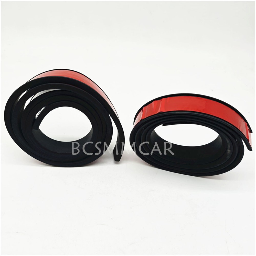 Car Body Wheel Eyebrow Arch Trim Fender Flares EPDM Rubber Protection Strip 2PCS