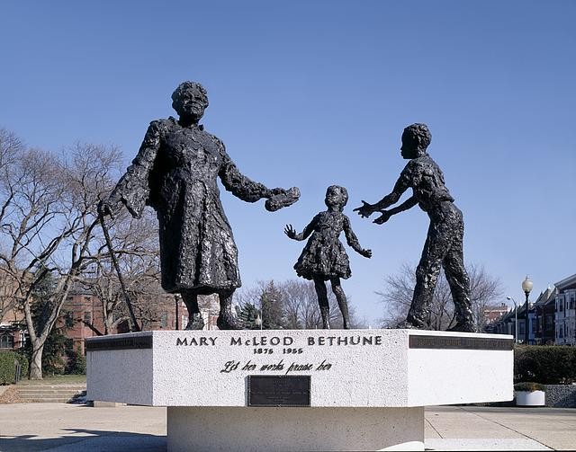 Mary McLeod Bethune Memorial,Washington,DC,District of Columbia,America