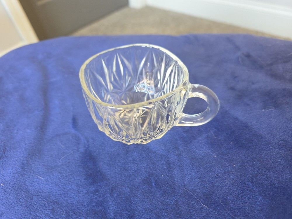 Vintage Hazel Atlas Williamsport Square Crystal Punch Cup Replacement