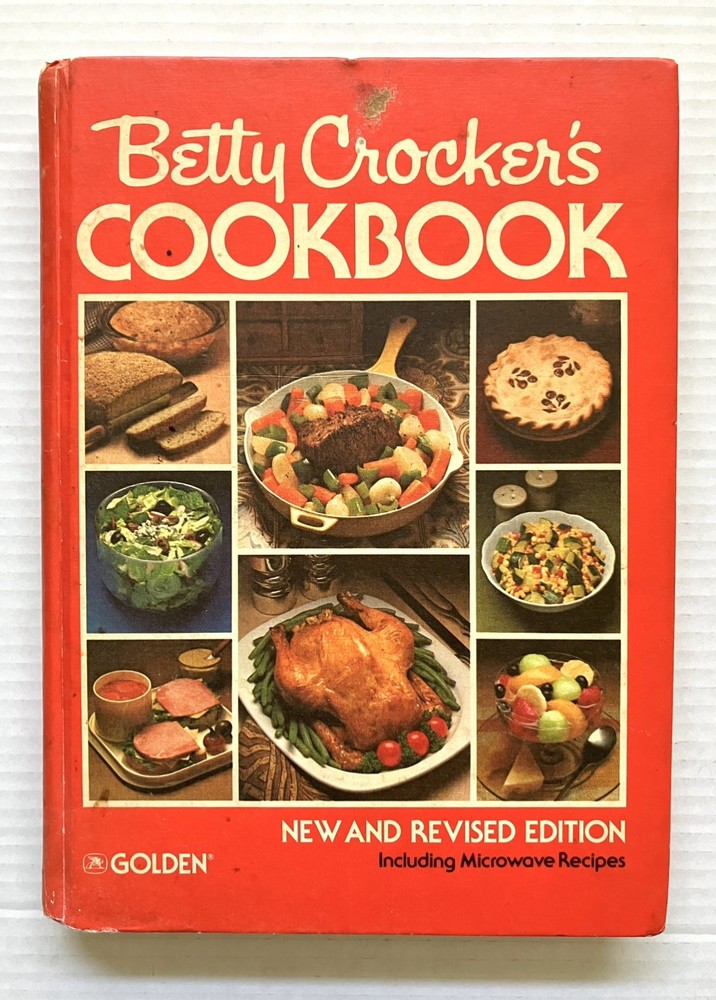 Vintage 1979 Betty Crocker's Cookbook Golden 2nd Printing New & Revised Edition