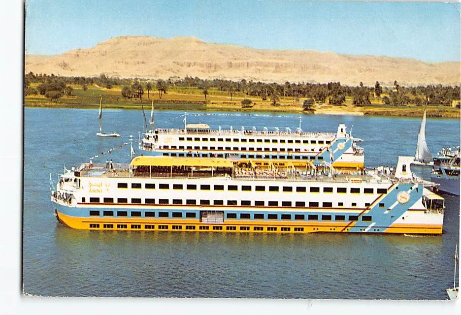 Postcard Sheraton Nile Cruises Egypt