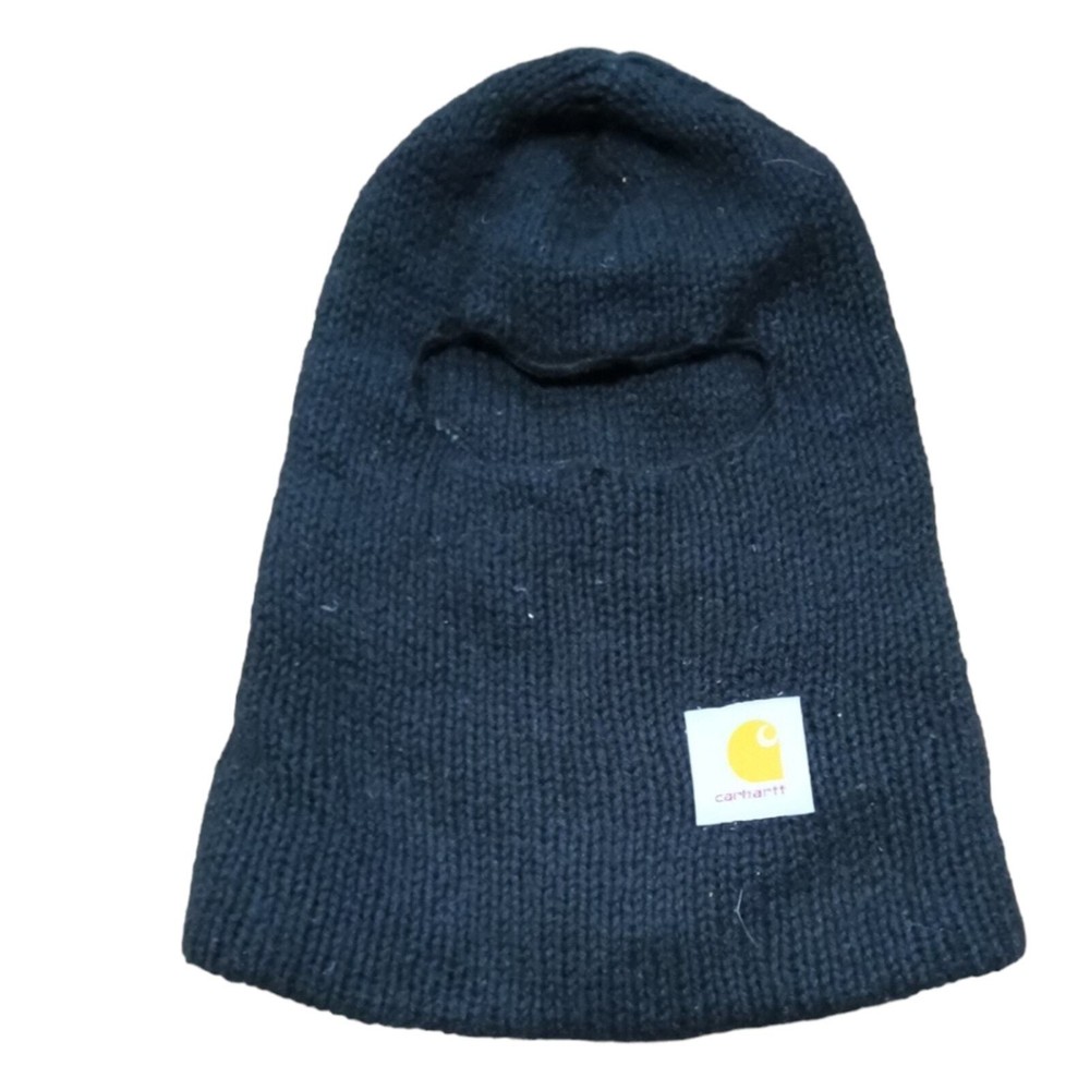 Carhartt Black Fleece-Lined Winter Ski Hat for Men and Women  
