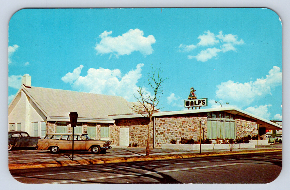 Vintage Postcard Walps Restaurant Motel Allentown Pennsylvania