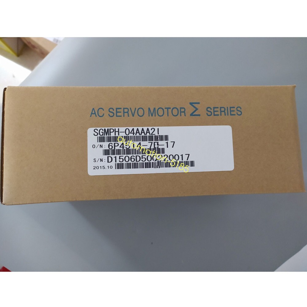 New   SGMPH-08AAA21-E Servo Motor fedex or DHL #F5
