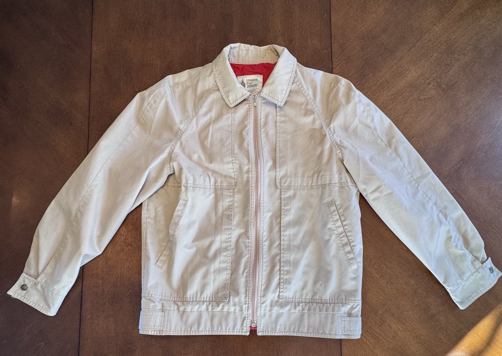 London Fog Men’s Weather Wear of Distinction Work Jacket Size 40 Regular Vintage