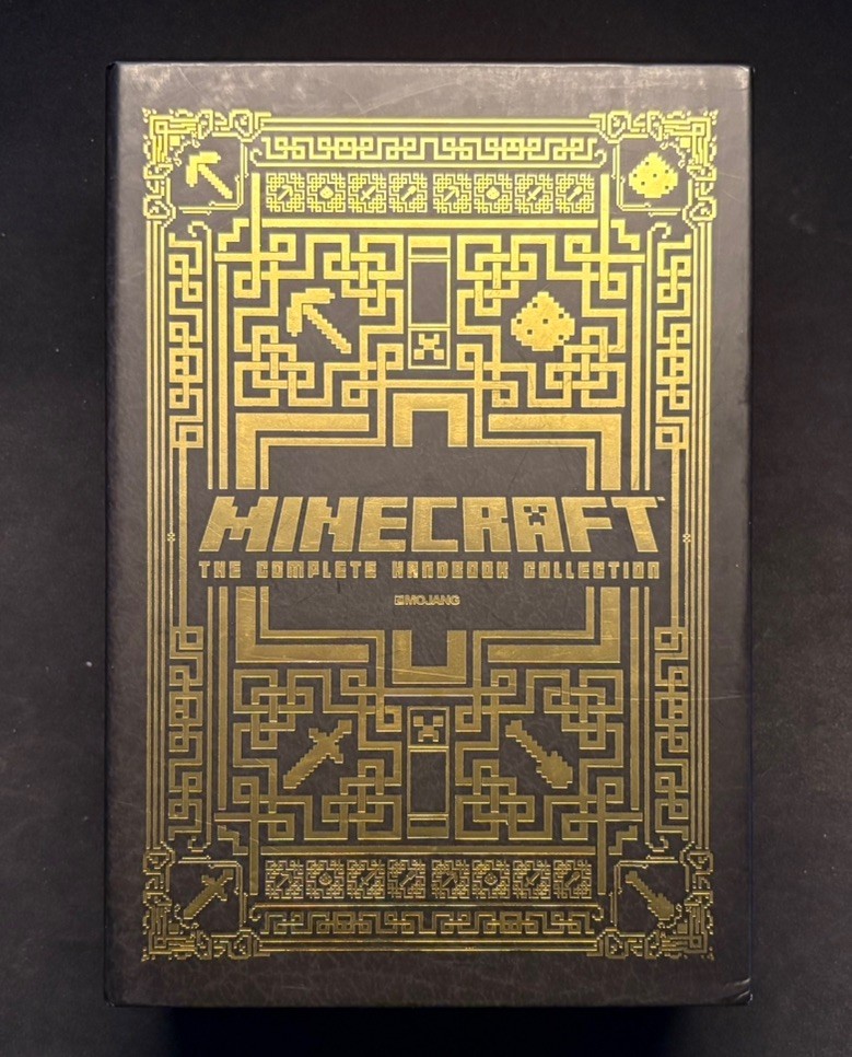 Minecraft The Complete Handbook Collection - 4 Hardcover Book Set by Mojang 2014