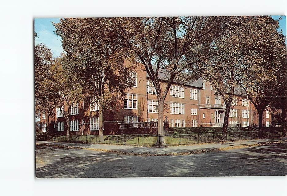 Postcard Emerson High School Gary Indiana USA