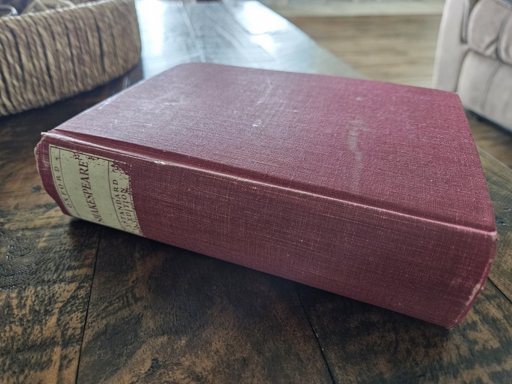 William Shakespeare The Complete Works Oxford Hardcover
