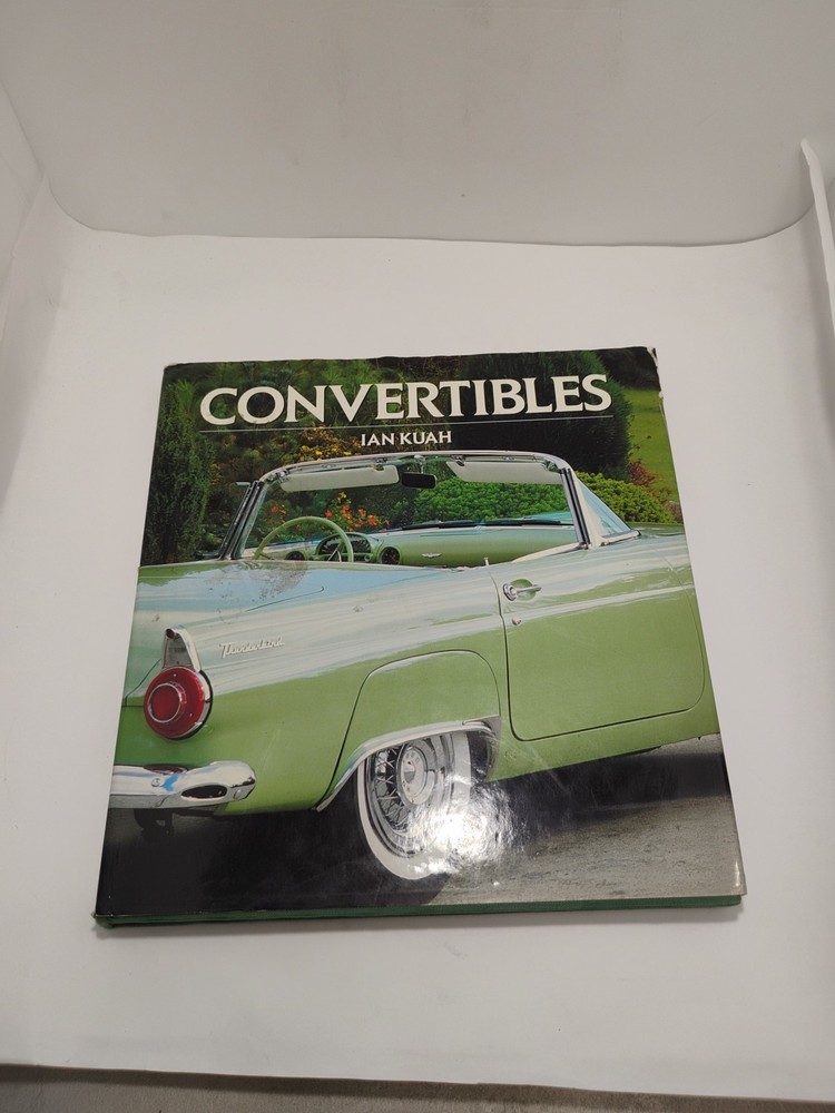 Convertibles Coffee Table Book Ian Kuah Classic Cars 1993 Hardcover