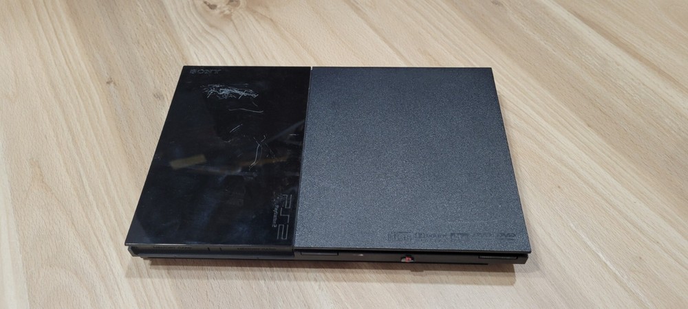 PS2 Slim Console Bundle with Games - Great Condition