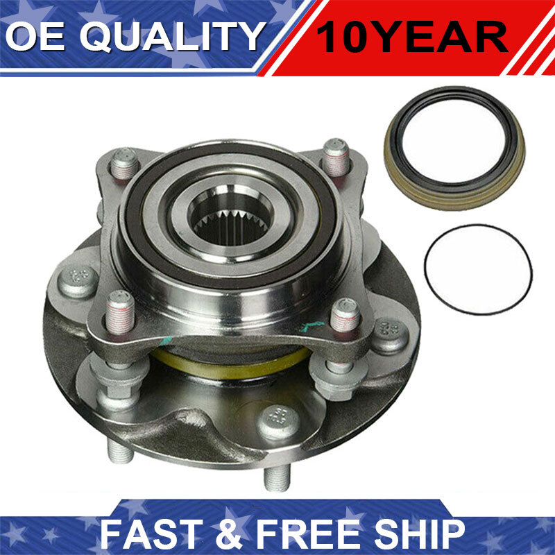 Front Wheel Bearing and Hub Assembly for Toyota Tacoma 2005-2021 4WD 4x4 6-Lugs