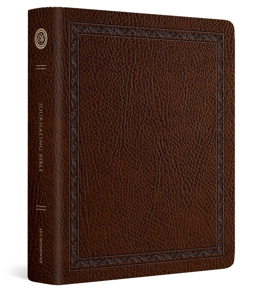 ESV Journaling Bible (Mocha, Threshold Design)