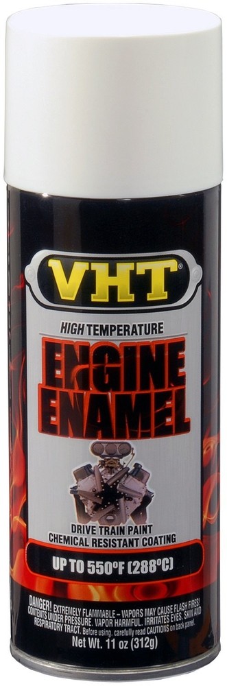 VHT SP129 550° Engine Enamel High Heat 11 Ounce (Pack of 1), Gloss White