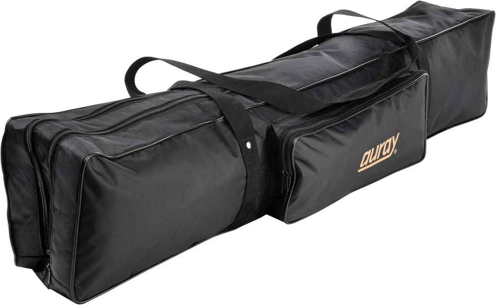 Auray MSB-6 Microphone/Speaker Stand Bag with Pouch Black