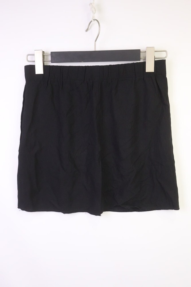 ISABEL MARANT Black Acetate/Viscose Slit Mini Skirt Size 36