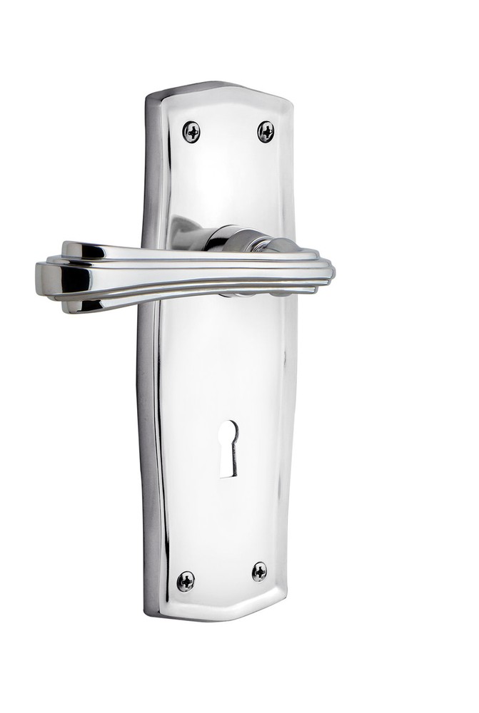 Nostalgic Warehouse PRAFLR_PRV_238_KH Fleur Privacy Door Lever