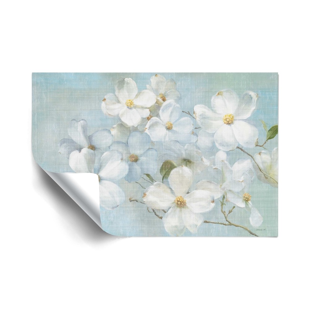 ArtWall Indiness Blossoms Light Removable Wall Art Mural