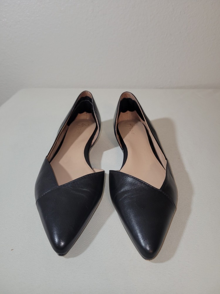 27Edit Naturalizer Women's Karla Black Leather 8 M Pointed Toe Brazil Pre-Owned