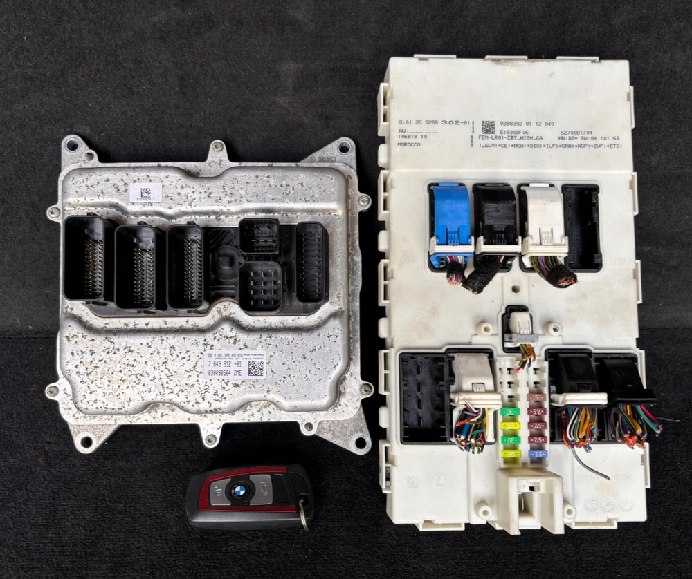 BMW 3,5 SERIES F30 F10 F11 X3 F25 N20 ENGINE CONTROL ECU MODULE DME 7643312
