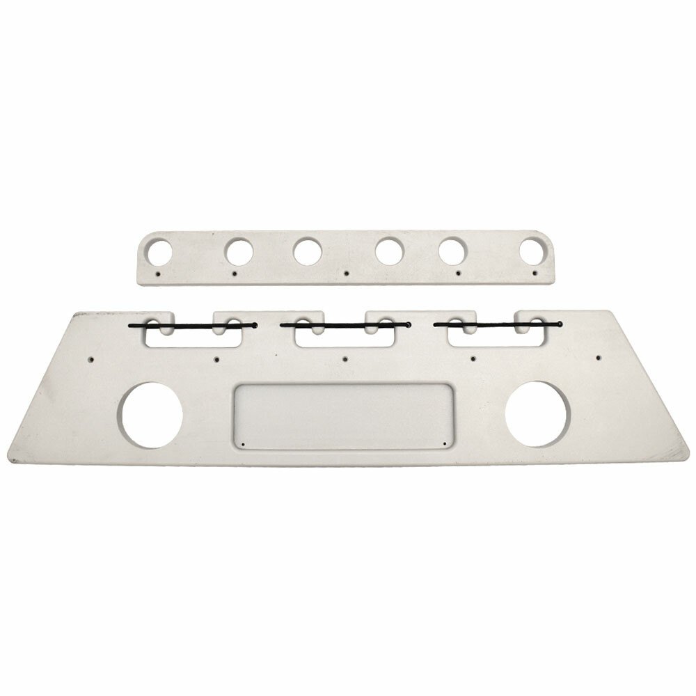 Jet Technologies Boat Rod Holder | Gray Starboard (2PC)