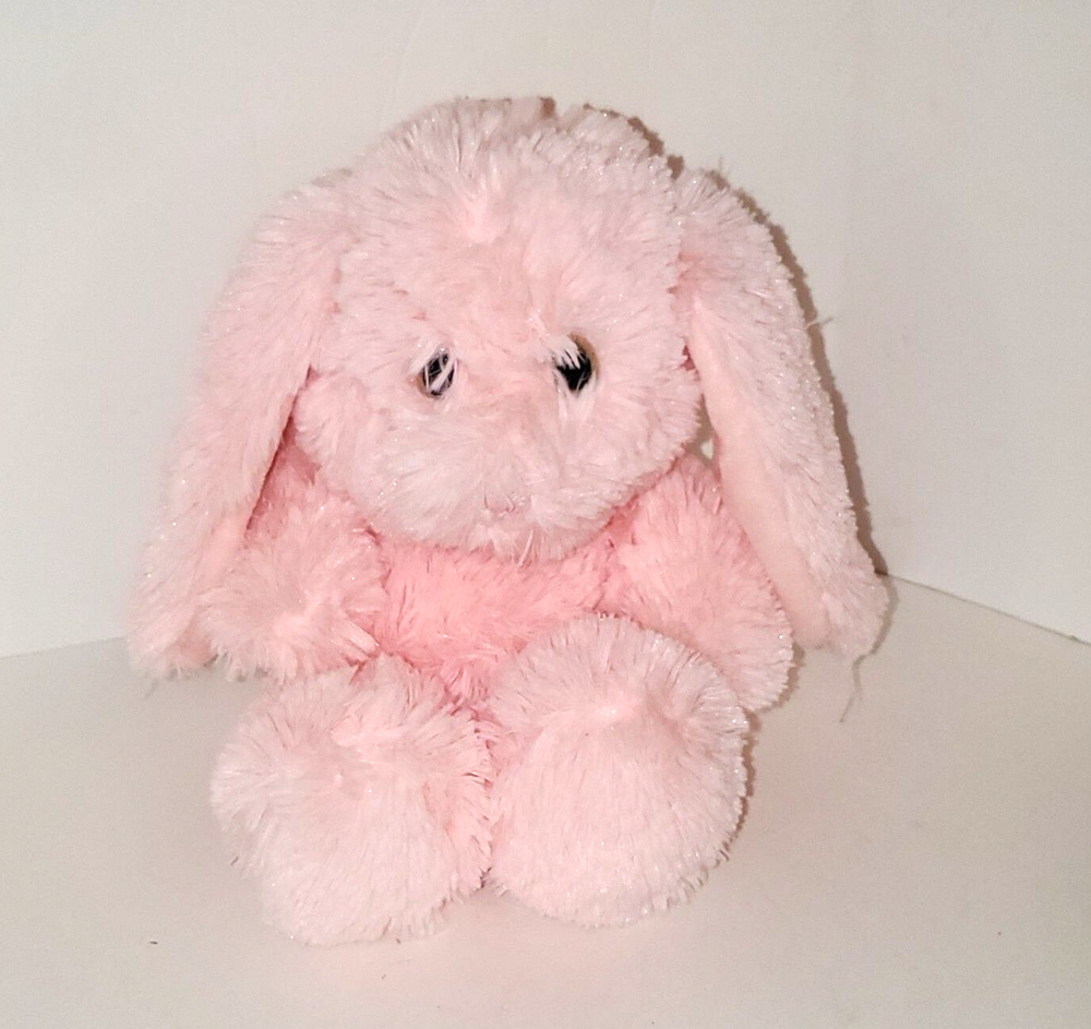 Aurora World Pink Bunny Rabbit SOFT Plush Lovey Stuffed Animal Toy