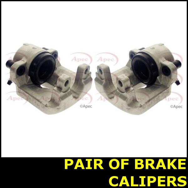 Pair Brake Caliper Front Left Right FOR BMW E39 2.0 520i 96->03 Petrol Apec