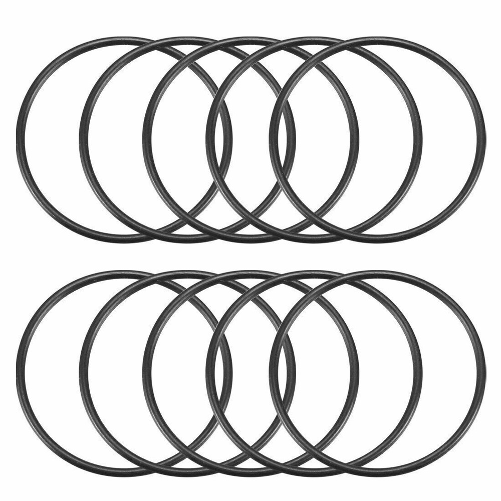 10 pcs black 33mm x 1.5mm nitrile rubber O ring oil sealing grommets #f22