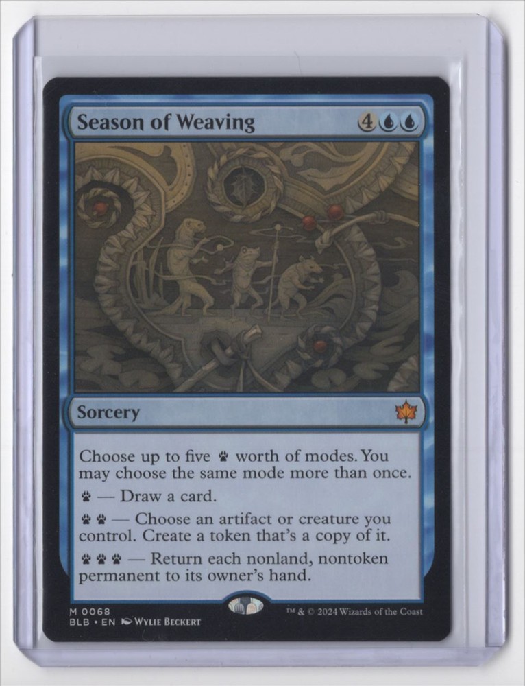 #68 2024 Bloomburrow * Season of Weaving Mythic