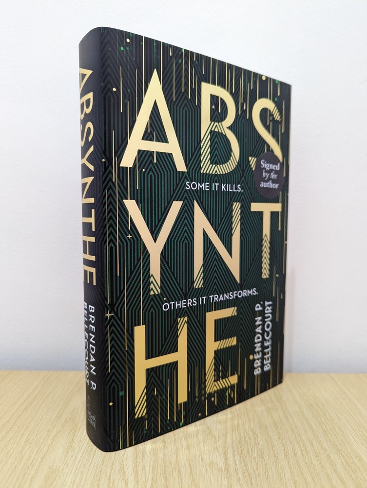 Signed-First Edition-Absynthe by Brendan P. Bellecourt-New-image