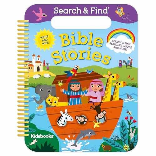 Search & Find: Bible - Spiral-bound, by Kidsbooks Publishing - Acceptable n