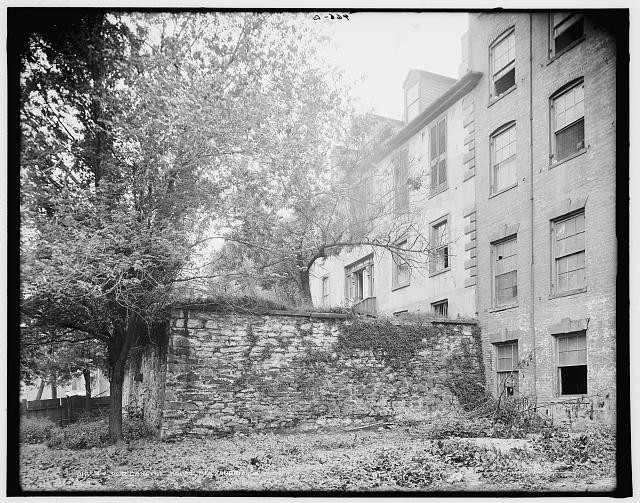 Old Carlyle House,dwellings,homes,stone structures,Alexandria,Virginia,VA,1900