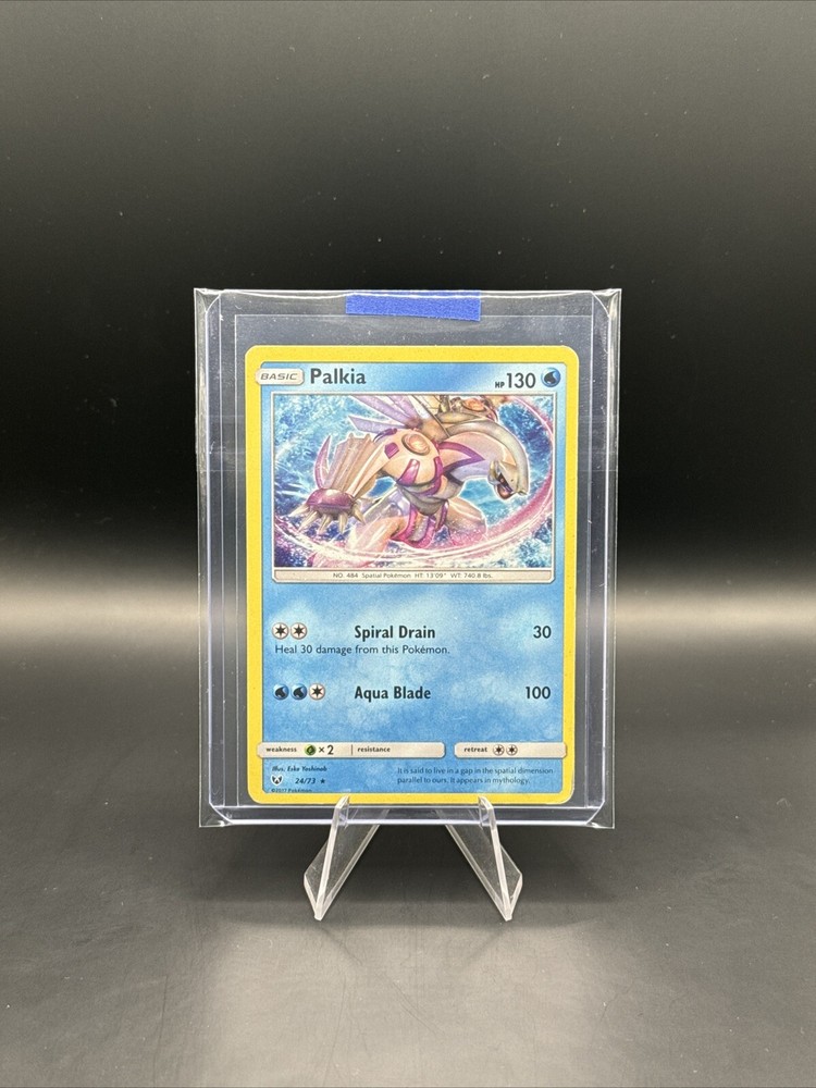 Pokemon TCG Palkia 24/73 Shining Legends Sun & Moon Holo Rare