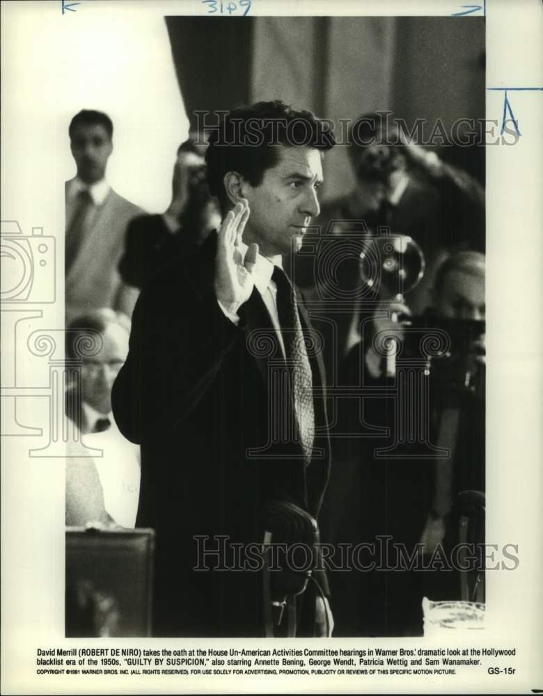 1991 Press Photo Actor Robert De Niro Starring in 