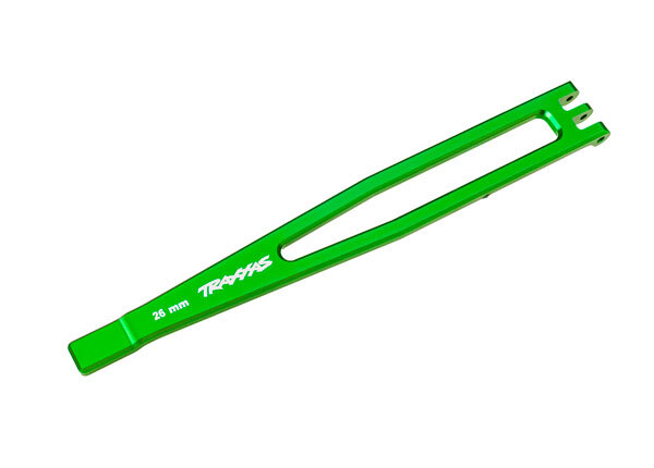 Traxxas 8327-GRN - Aluminum Battery Hold-Down, Green