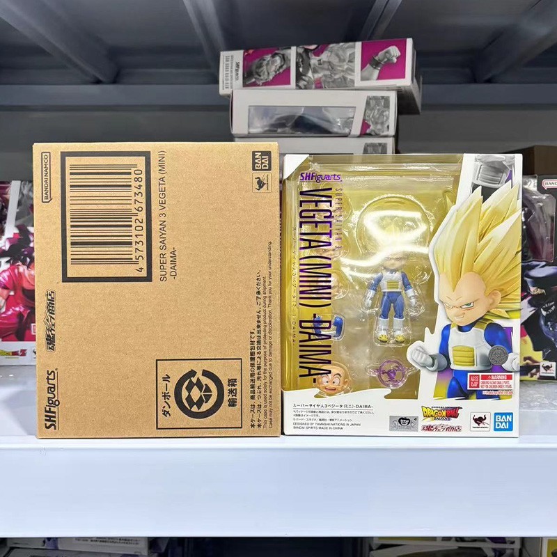Bandai S.H.Figuarts Dragon Ball DAIMA Super Saiyan 3 SHF VEGETA MINI In Stock