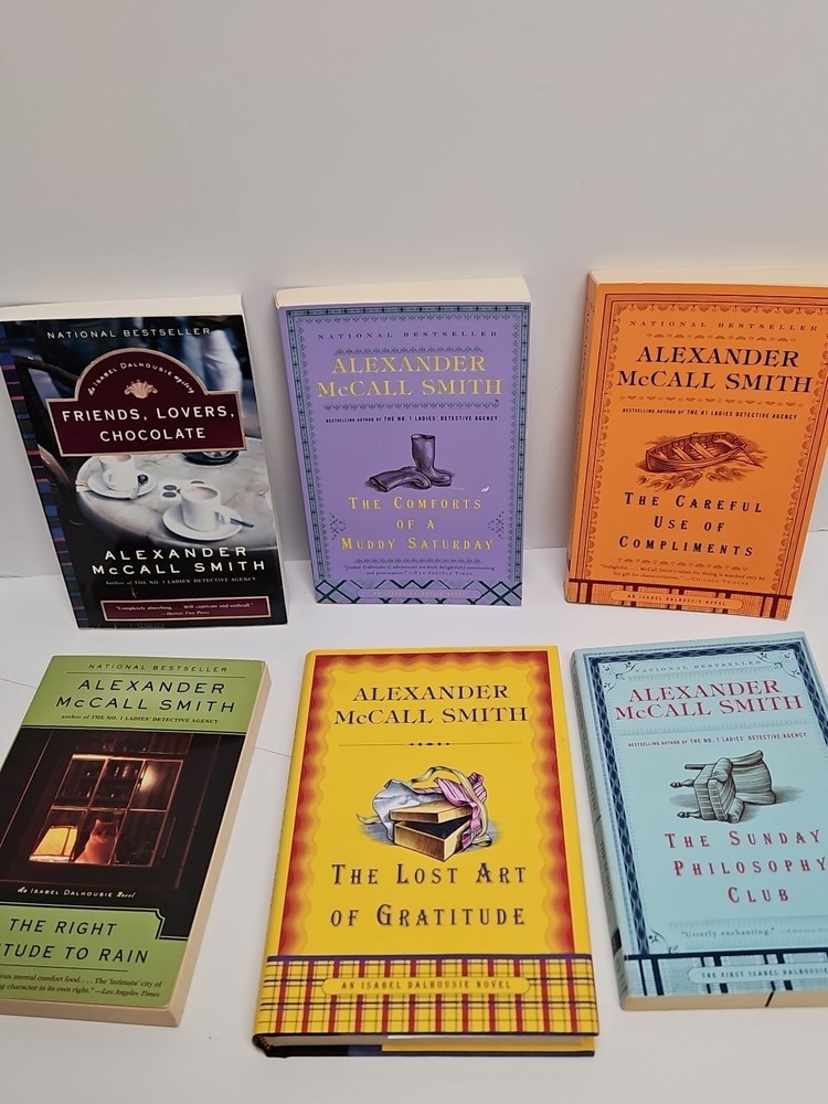 Isabel Dalhousie Novels Alexander McCall Smith 6 Book Lot 5 Trade PB 1 HC