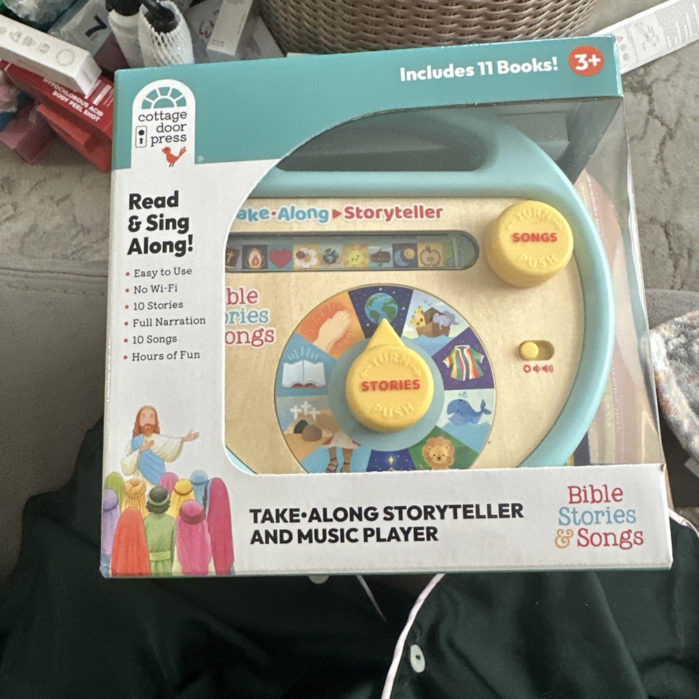 Bible Stories and Songs (Little Sunbeams) : Take-Along Storyteller by Carmen Cr