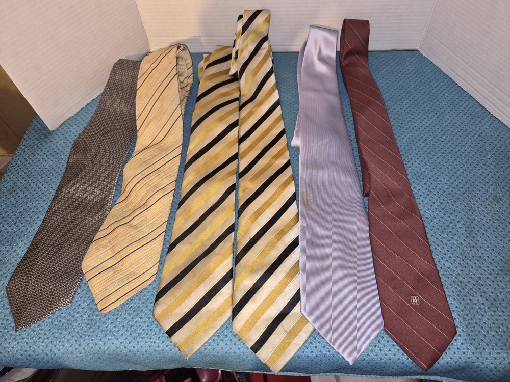 Lot of 6 men's necktie